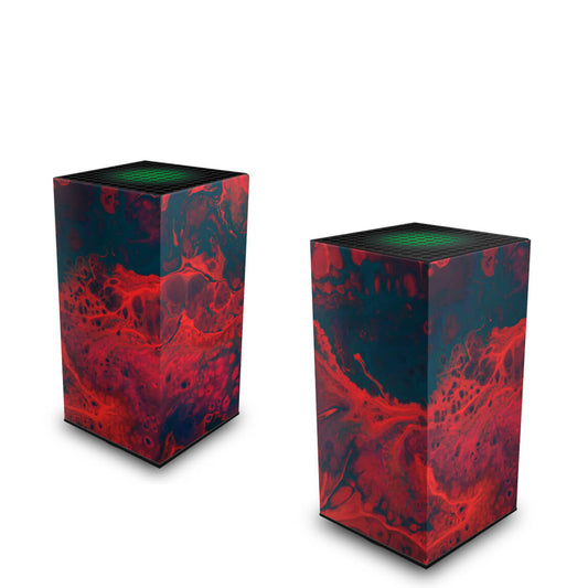 Xbox Series X Capa Anti Poeira Vertical - Abstrato #98