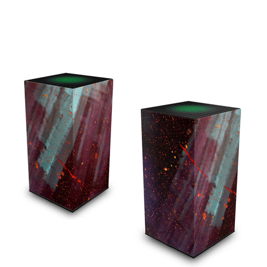 Xbox Series X Capa Anti Poeira Vertical - Abstrato #100