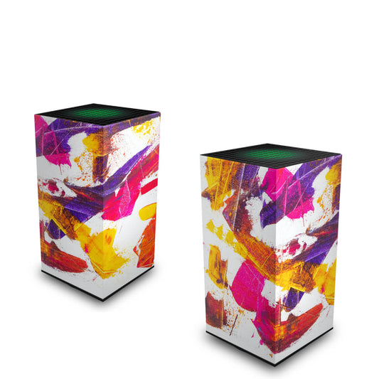 Xbox Series X Capa Anti Poeira Vertical - Abstrato #103