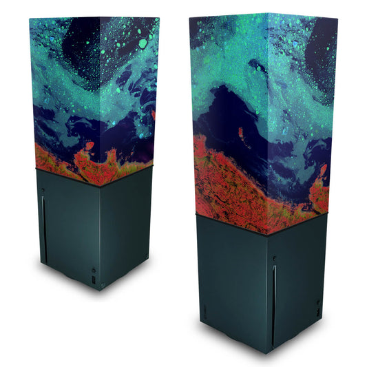 Xbox Series X Capa Anti Poeira Vertical - Abstrato #105