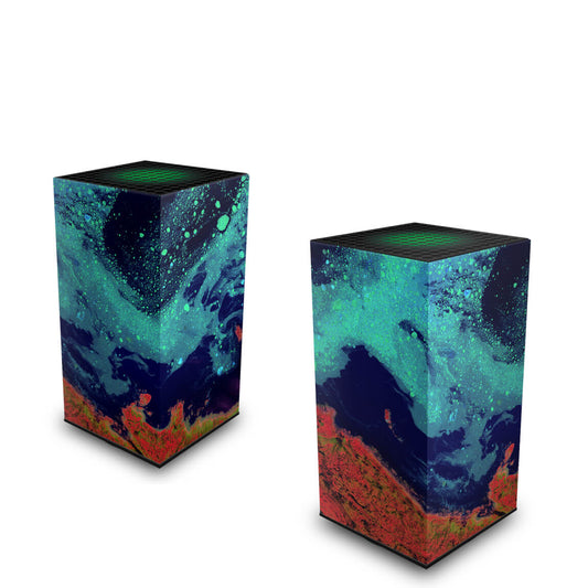 Xbox Series X Capa Anti Poeira Vertical - Abstrato #105