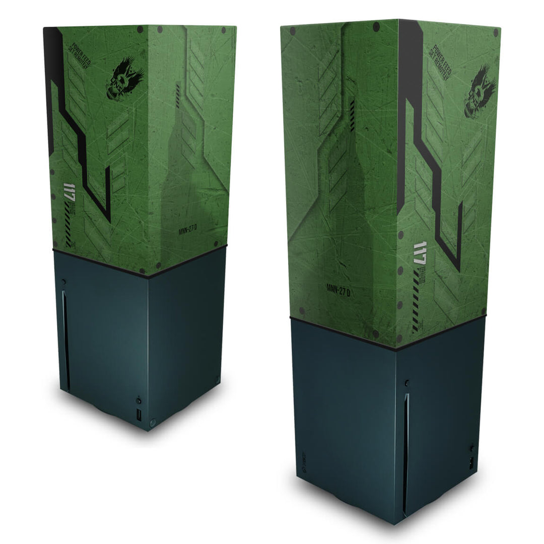Capa Anti Poeira Xbox Series X Vertical - Halo Infinite - Pop Arte Skins