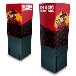 Capa Anti Poeira Xbox Series X Vertical - Red Dead Redemption 2 - Pop Arte Skins