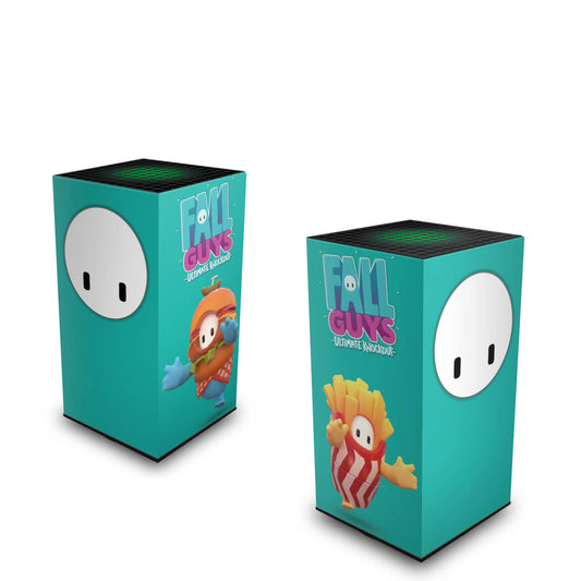 Xbox Series X Capa Anti Poeira Vertical - Fall Guys
