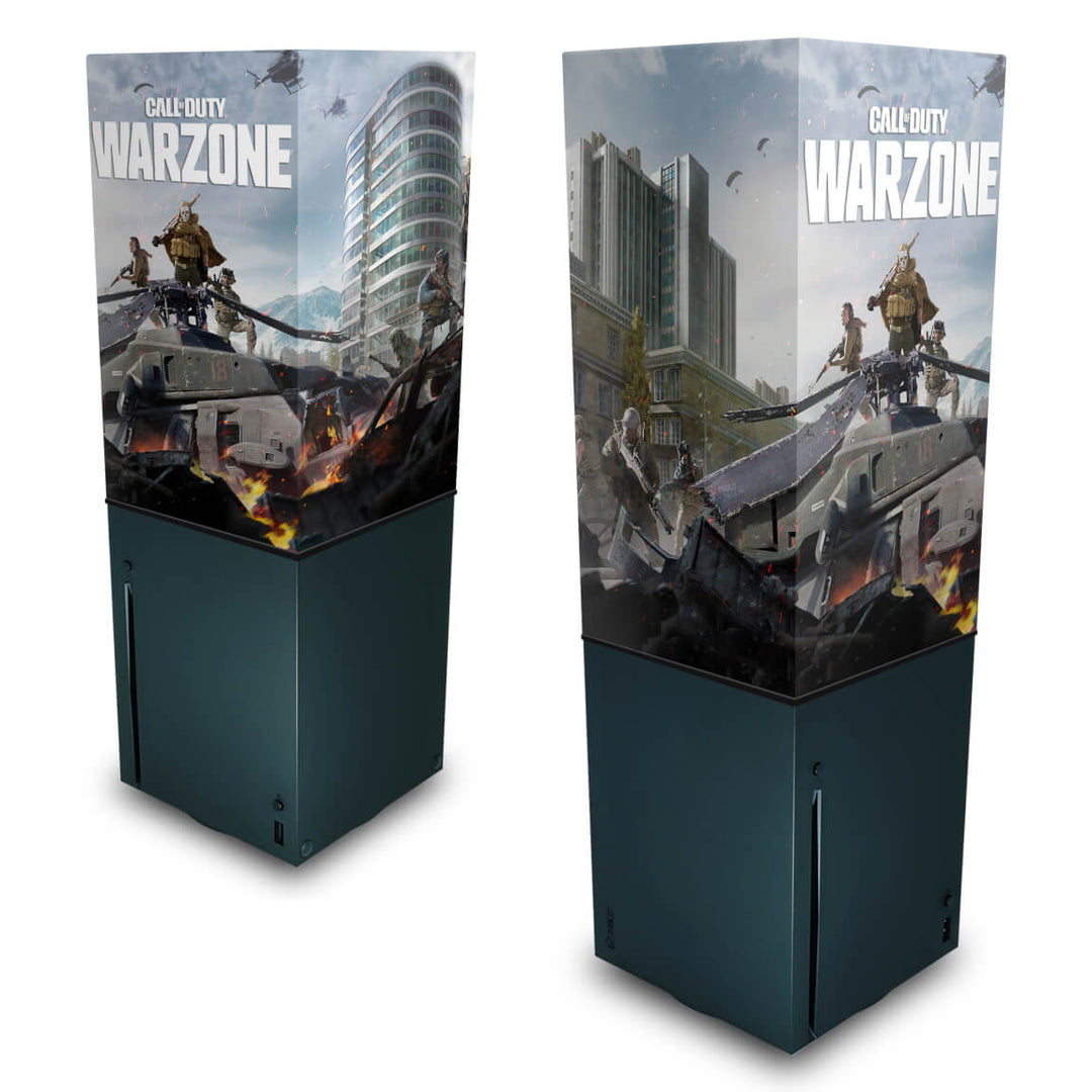 Capa Anti Poeira Xbox Series X Vertical - Call of Duty Warzone - Pop Arte Skins