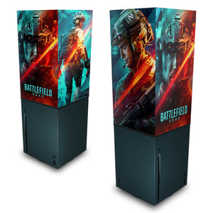 Capa Anti Poeira Xbox Series X Vertical - Battlefield 2042 - Pop Arte Skins