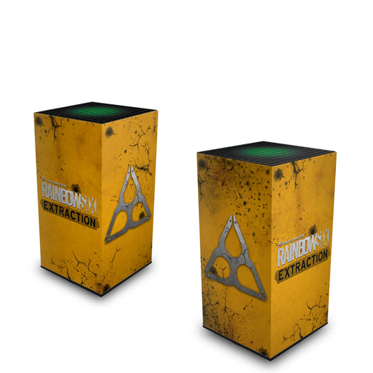 Xbox Series X Capa Anti Poeira Vertical - Tom Clancy's Rainbow Six Siege Extraction