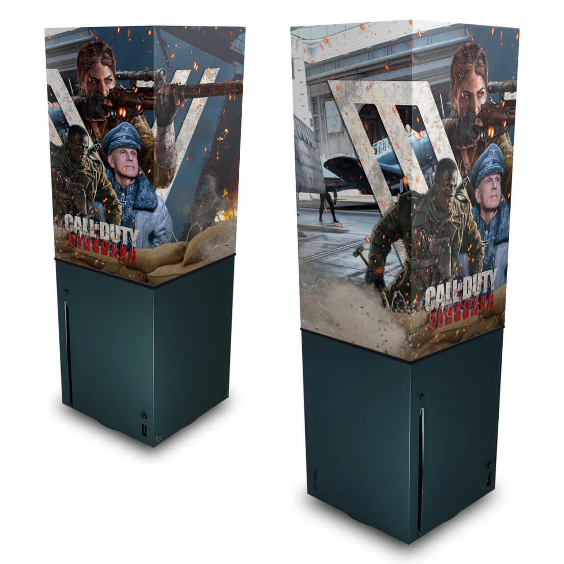 Xbox Series X Capa Anti Poeira Vertical - Call of Duty Vanguard