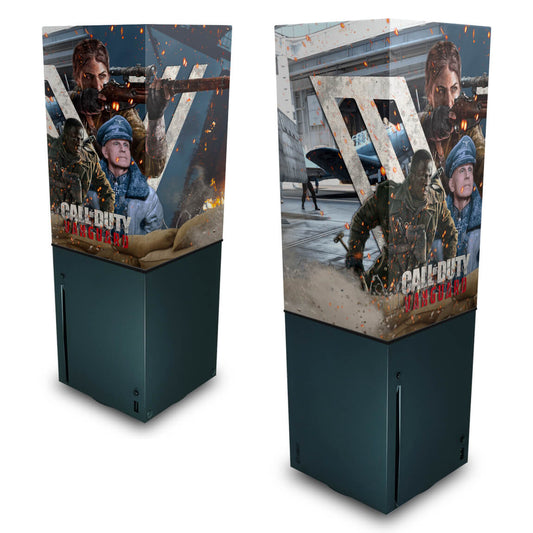 Xbox Series X Capa Anti Poeira Vertical - Call of Duty Vanguard