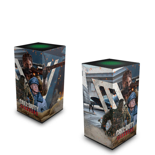 Xbox Series X Capa Anti Poeira Vertical - Call of Duty Vanguard