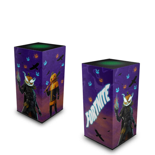 Xbox Series X Capa Anti Poeira Vertical - Fortnite