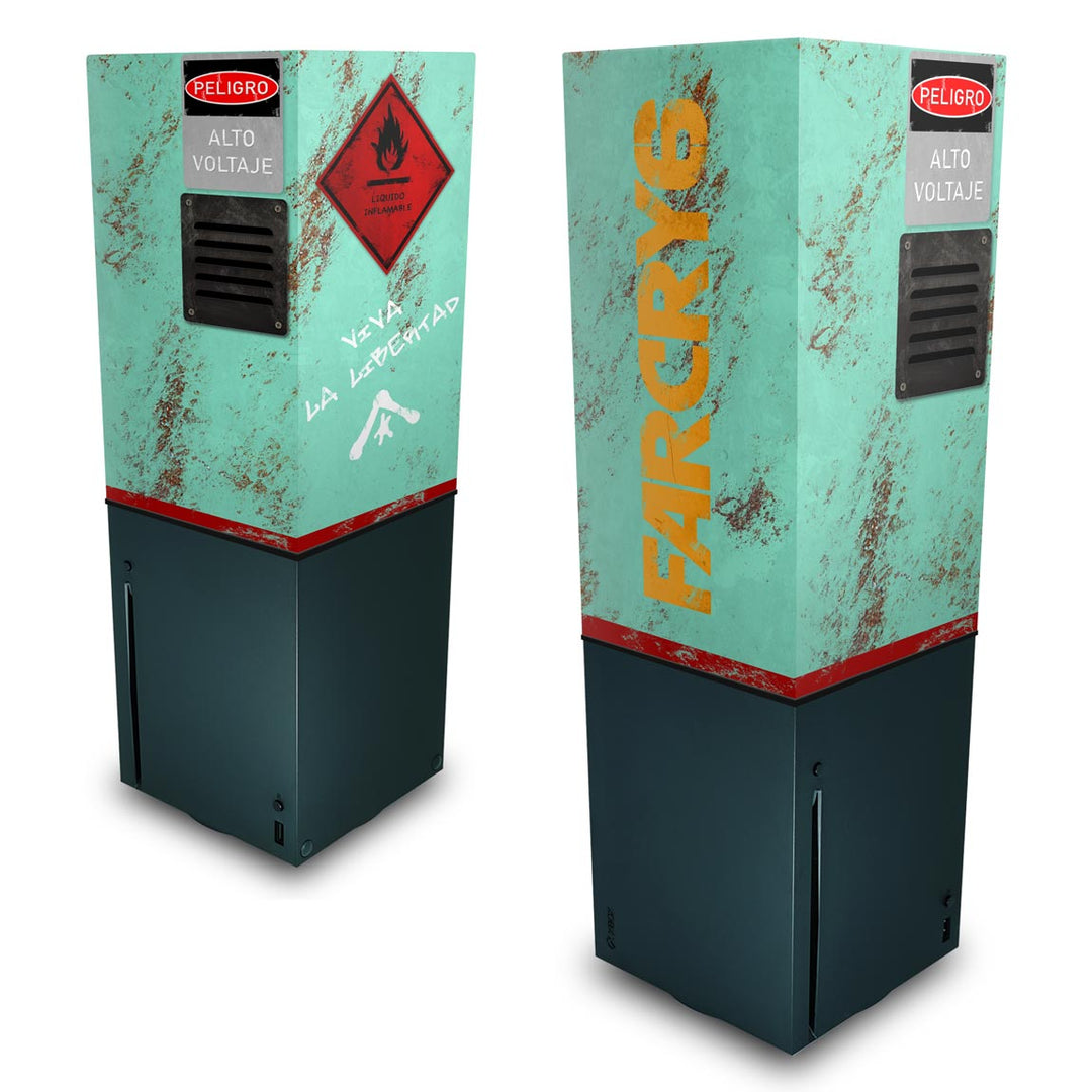 Capa Anti Poeira Xbox Series X Vertical - Far Cry 6 - Pop Arte Skins