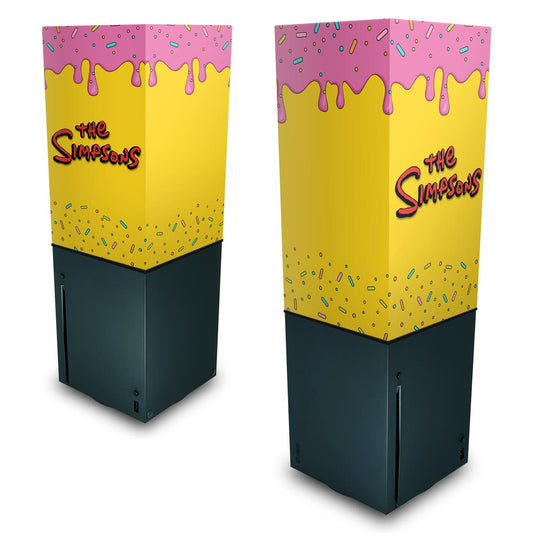 Xbox Series X Capa Anti Poeira Vertical - The Simpsons