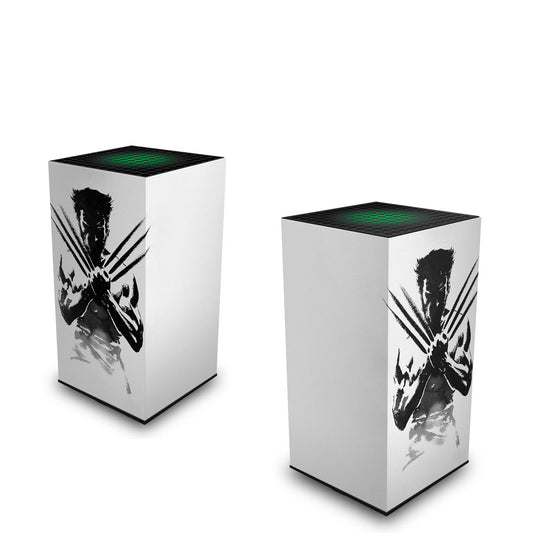Xbox Series X Capa Anti Poeira Vertical - Wolverine X-men