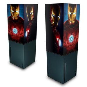 Capa Anti Poeira Xbox Series X Vertical - Iron Man Homem De Ferro - Pop Arte Skins