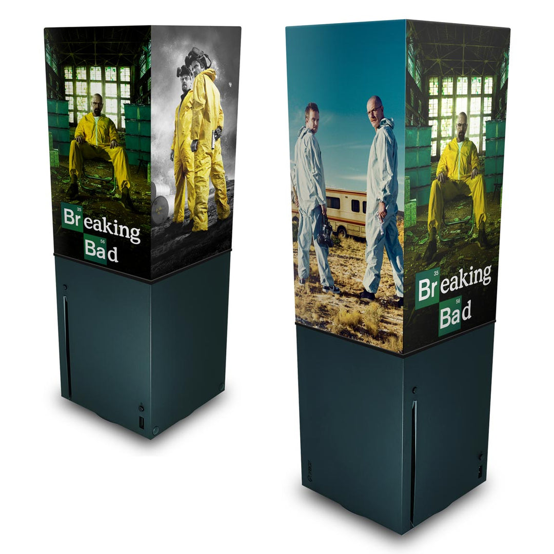 Capa Anti Poeira Xbox Series X Vertical - Breaking Bad - Pop Arte Skins