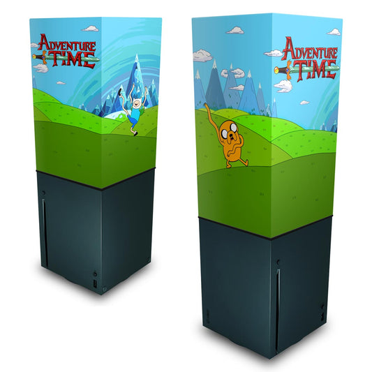 Xbox Series X Capa Anti Poeira Vertical - Hora de Aventura