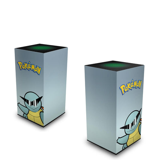 Xbox Series X Capa Anti Poeira Vertical - Pokemon Squirtle