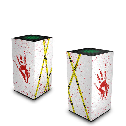 Xbox Series X Capa Anti Poeira Vertical - Cena De Crime Scene