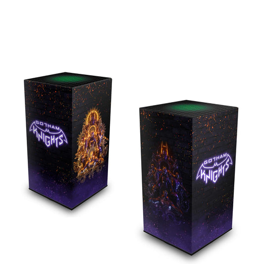 Xbox Series X Capa Anti Poeira Vertical - Gotham Knights