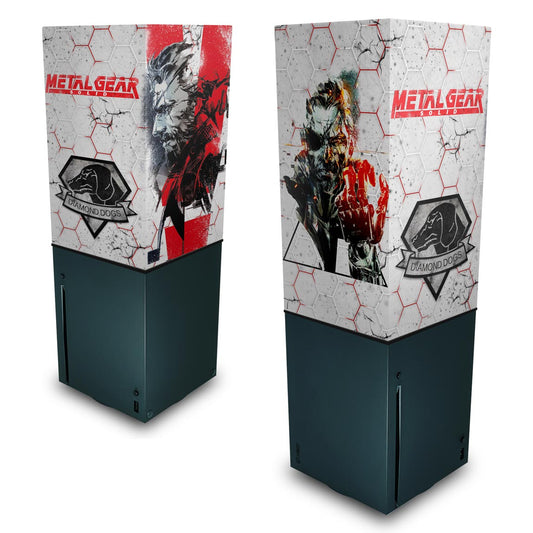 Xbox Series X Capa Anti Poeira Vertical - Metal Gear Solid