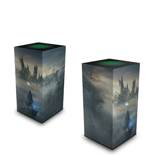 Xbox Series X Capa Anti Poeira Vertical - Hogwarts Legacy