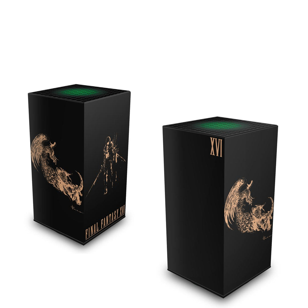 Capa Anti Poeira Xbox Series X Vertical - Final Fantasy XVI Edition - Pop Arte Skins - foto 2