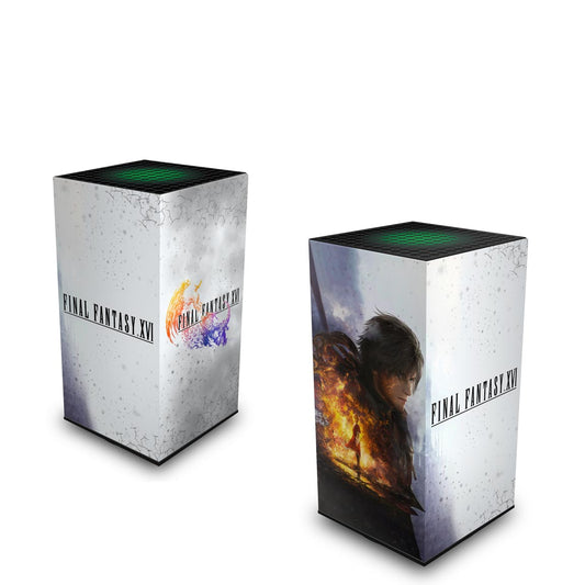 Xbox Series X Capa Anti Poeira Vertical - Final Fantasy XVI