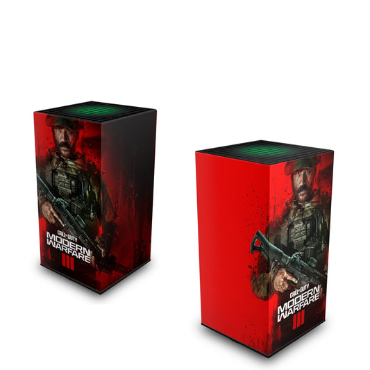 Xbox Series X Capa Anti Poeira Vertical - Call Of Duty Modern Warfare III