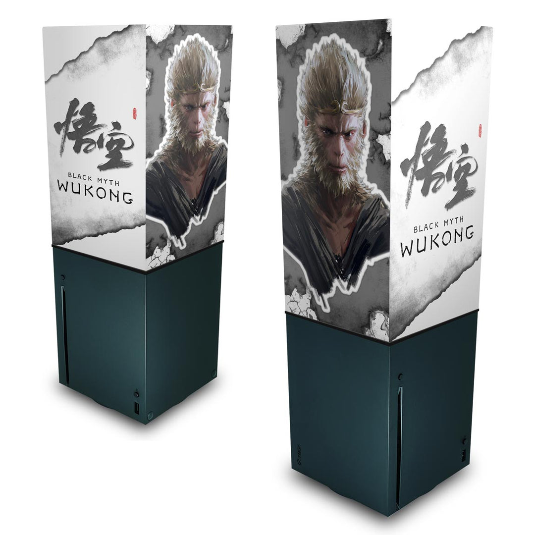 Capa Anti Poeira Xbox Series X Vertical - Black Myth: Wukong - Pop Arte Skins