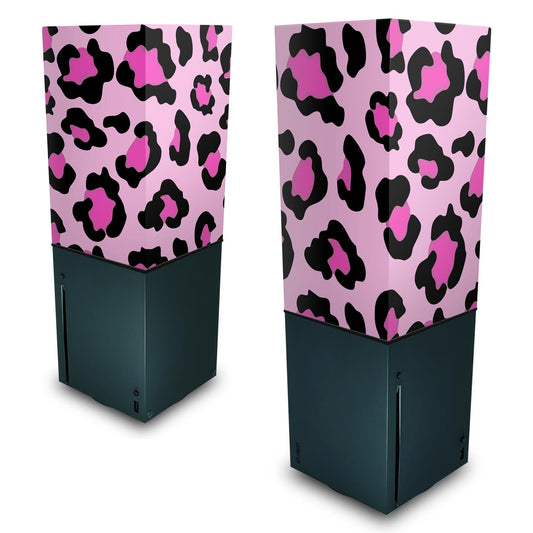 Xbox Series X Capa Anti Poeira Vertical - Onça Rosa