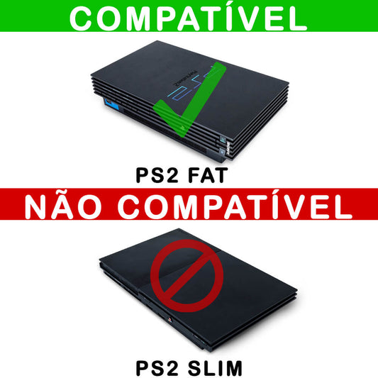 Skin Anti-Rage PS2 Fat - Personalizada