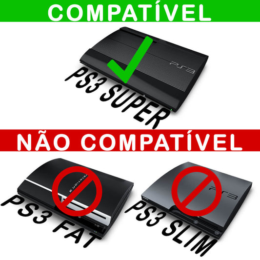 Skin Anti-Rage PS3 Super Slim Anti-Rage - Personalizada