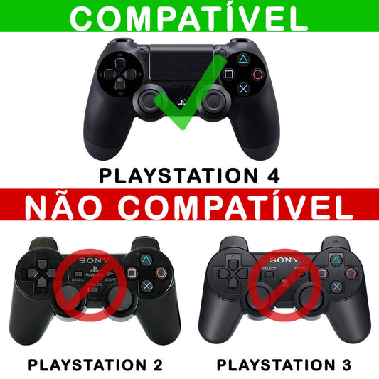 Skin Anti-Rage PS4 Controle - Coragem: O cão covarde