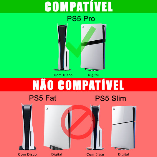 PS5 Pro Capa Anti Poeira Vertical - Modelo 206