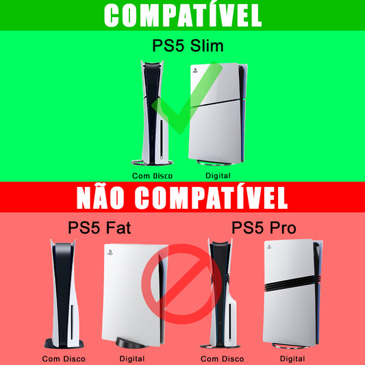 Capa PS5 Slim Anti Poeira Vertical - Modelo 206