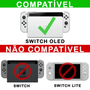 Skin Anti-Rage Nintendo Switch 1 Oled - Personalizada - Pop Arte Skins - foto 4