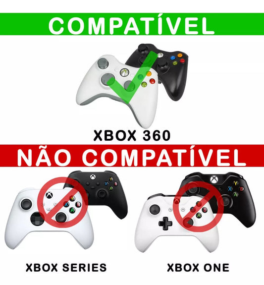 Skin Anti-Rage Xbox 360 Controle - Personalizada