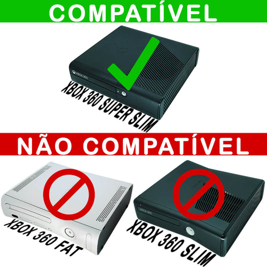 Skin Anti-Rage Xbox 360 Super Slim - Personalizada