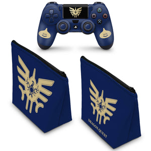 KIT Capa Case e Skin Anti-Rage PS4 Controle - Dragon Quest Bundle - Pop Arte Skins - foto 2