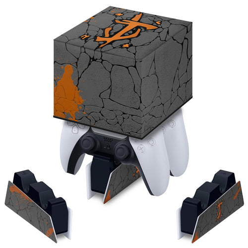 Capa PS5 Base de Carregamento Controle - Doom: The Dark Ages