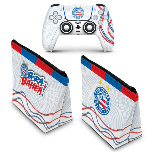 KIT Capa Case e Skin Anti-Rage PS5 Controle - Bahia A