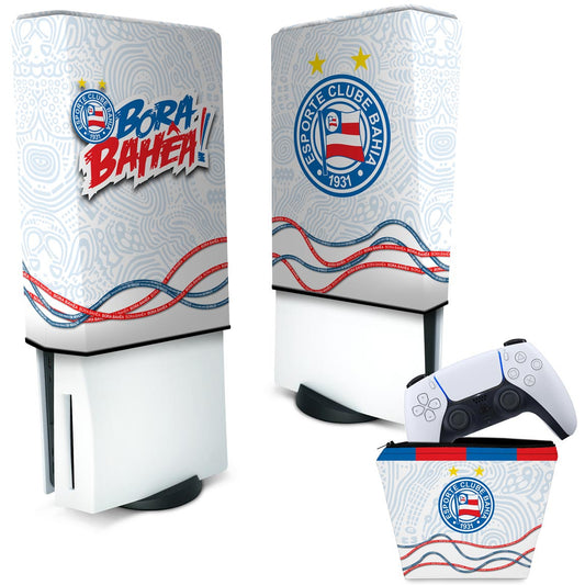 KIT Capa Anti Poeira e Case Controle PS5 Fat Vertical - Bahia A