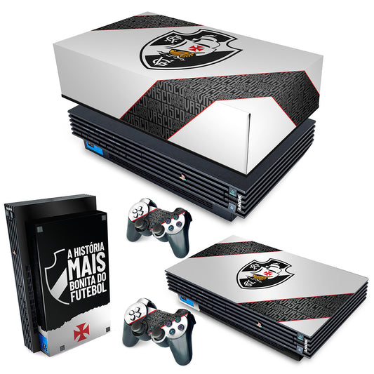 KIT PS2 Fat Skin e Capa Anti Poeira - Vasco A