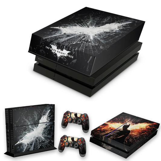 KIT Capa Anti Poeira e Skin Anti-Rage PS4 Fat - Batman - The Dark Knight