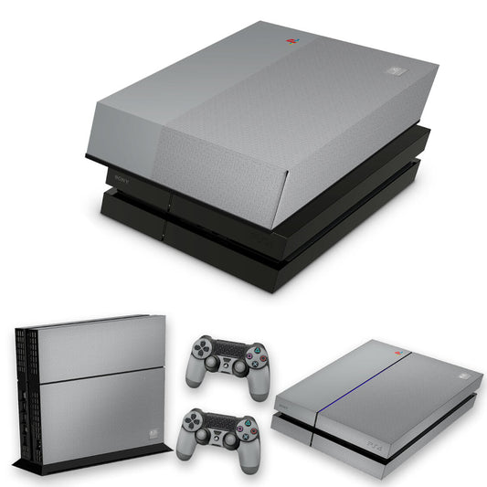 KIT Capa Anti Poeira e Skin Anti-Rage PS4 Fat - Retrô Edition