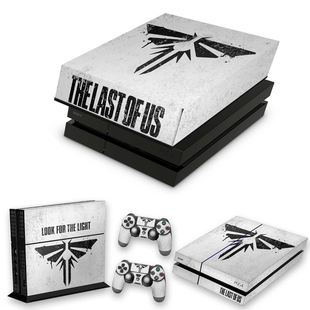 KIT Capa Anti Poeira e Skin Anti-Rage PS4 Fat - Modelo 273