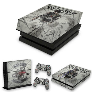 KIT Capa Anti Poeira e Skin Anti-Rage PS4 Fat - Days Gone - Pop Arte Skins