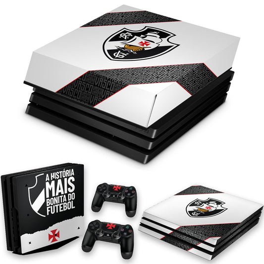 KIT PS4 Pro Skin Anti-Rage e Capa Anti Poeira - Vasco A