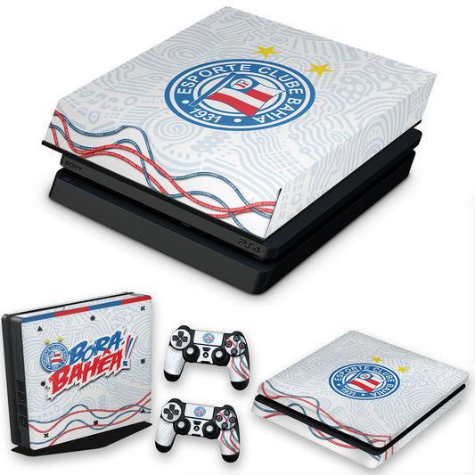 KIT PS4 Slim Skin Anti-Rage e Capa Anti Poeira - Bahia A